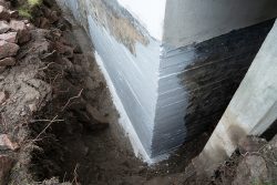 Wet,Basement,Corner,Inside,An,Old,House,Is,Waterproofed,From